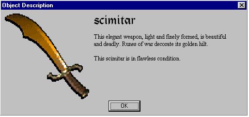 Gold Scimitar